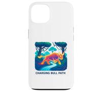 Concepto de Impulso de Camino de Toro de Carga Carcasa para iPhone 13