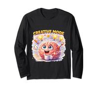 Concepto de inspiración Creativa de energía Cerebral Manga Larga