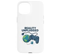 Concepto De Juego Desenchufado Realidad Carcasa para iPhone 15