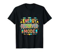Concepto de Recarga introvertida del Modo Reservado de energía Camiseta
