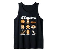 Conceptos Básicos De La Geometría del Perro Perro Divertido Camiseta sin Mangas