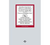 Conceptos para el estudio del Derecho administrativo I en el grado (Derecho - Biblioteca Universitaria de Editorial Tecnos)