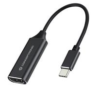 Conceptronic ABBY03B adaptador de cable de vídeo HDMI tipo A (Estándar) USB Tipo C Negro