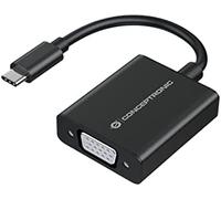Conceptronic Adaptador USB-C ABBY05B macho a VGA hembra 1080p 10,8 cm Negro