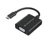 Conceptronic Adaptador USB-C ABBY05B macho a VGA hembra 1080p 10,8 cm Negro
