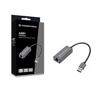 Conceptronic ABBY08G - Adaptador de red Gigabit USB 3.0, Wake-on-LAN compatible con Nintendo Switch