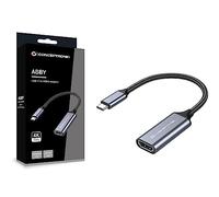 Conceptronic ABBY09G Adaptador gráfico USB 4096 x 2160 Pixeles Gris