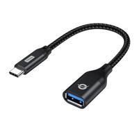 Conceptronic Adaptador USB-C a USB-A ABBY18B - USB 3.2 Gen 2 OTG 10 Gbps 0,2 m Negro
