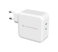 Conceptronic ALTHEA08W cargador de dispositivo móvil Universal Blanco Corriente alterna Interior
