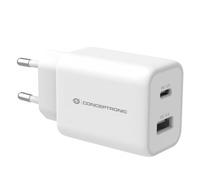 Cargador DE Pared Quick Charge 3.0 PD 1PUERTO USB-C 1 Puerto USB-A CONCEPTRONIC Althea 33W