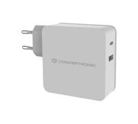 CARGADOR DE PARED QUICK CHARGE 3.0 PD PPS 1PUERTO USB-C 1 PUERTO USB-A CONCEPTRONIC ALTHEA 33W