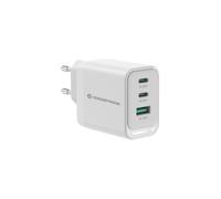 Conceptronic ALTHEA21W65 cargador de dispositivo móvil Universal Blanco Corriente alterna Carga rápida Interior