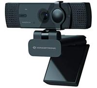 Conceptronic Webcam AMDIS07B 4K Ultra HD 8,3 MP USB 80º Enfoque automático Doble micrófono integrado