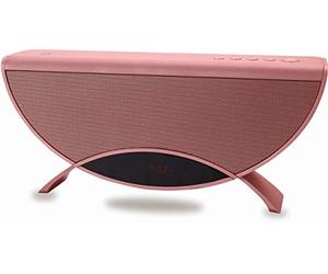 Conceptronic APOLLYON01R 10 W Rojo - Altavoces portátiles (10 W, 60-18000 Hz, 95 dB, 0,5%, Inalámbrico y alámbrico, MicroUSB)