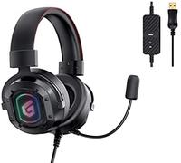 Conceptronic ATHAN02B Auriculares Gaming 7.1 Negros