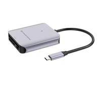 Conceptronic bian09g lector de tarjeta usb 3.2 gen 2 type-c gris