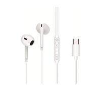 Auricular intrauditivo usb - c conceptronic brendan02w microfono 1.2m blanco