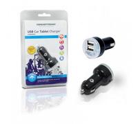 Cargador Mechero 2 Puertos USB-A 10W (Plata) - CONCEPTRONIC