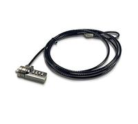 Conceptronic CNBCOMLOCK18 cable antirrobo Negro 1,8 m
