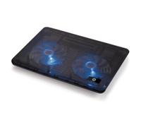 Conceptronic CNBCOOLPAD2F almohadilla fría 39,6 cm (15.6") Negro