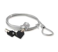 Conceptronic CNBSLOCK15 cable antirrobo Plata 1,5 m