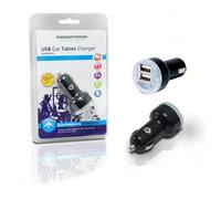 Conceptronic CUSBCAR2A cargador de dispositivo móvil Tableta Plata Encendedor de cigarrillos Auto
