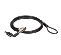 Conceptronic custodio02bs - candado para portátil (1,8 m, con llave)