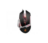 Conceptronic DJEBBEL 8 Ratón Gaming 4000DPI Alta sensibilidad Botones programables Negro/Plata