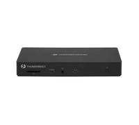 Conceptronic Dockin Station - Hub USB-C 13 en 1 con 2x Thunderbolt (40Gbps), Carga PD 96W, 2x HDMI 4K 60Hz, DisplayPort, Ethernet 2.5GbE, para Windows/macOS/ChromeOS