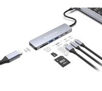 CONCEPTRONIC Docking Station USB-C->HDMI,2xUSB-A,2xUSB-C,SD,TF 0.25m