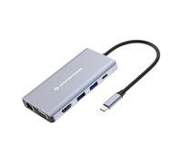 Conceptronic DONN20G Alámbrico USB 3.2 Gen 1 (3.1 Gen 1) Type-C Gris