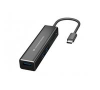 Conceptronic DONN08B hub de interfaz USB 3.2 Gen 1 (3.1 Gen 1) Type-C 5000 Mbit/s Negro