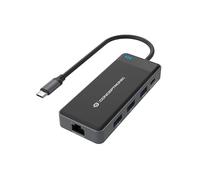 HUB USB Conceptronic 7-in-1 USB-C 3.2 > 3x USB-A 3.0 + 2x HDMI + Gigabit + USB-C (PD100W)