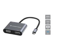 Conceptronic donn16g alámbrico usb 3.2 gen 1 (3.1 gen 1) type-c gris