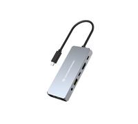 Conceptronic DONN22G Cargador con Cable USB 3.2 Gen 2 Type-C 100 W Gris