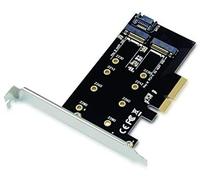 Conceptronic emrick04b - adaptador de tarjeta pci express 2 en 1 m.2 s