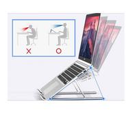Conceptronic ergo foldable aluminum laptop soporte para ordenador port