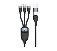 Conceptronic Cable USB-C/A 3 en 1 USB 3.0 100 W 480 Mbps