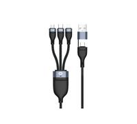 Conceptronic Cable USB-C/A 3 en 1 USB 3.0 100 W 480 Mbps
