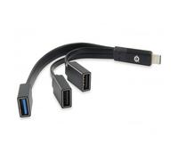 Conceptronic hubbies01b hub de interfaz usb 3.2 gen 2 (3.1 gen 2) type