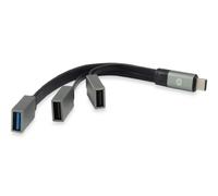 Conceptronic HUBBIES01G USB 3.1 Type-C (de 1 Puerto USB 3.0 + concentrador de Ca