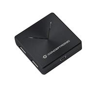Conceptronic HUBBIES02B Nodo - Concentrador (USB 3.0 (3.1 Gen 1) Type-A, 5000 Mbit/s, Negro, China, USB, Windows 10,Windows 10 Education,Windows 10 Education x64,Windows 10 Enterprise,Windows 10.)