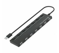 Conceptronic HUB 7 Puertos USB 2.0 Alimentado - Adaptador