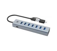 Hub conceptronic hubbies21g usb 3.0 - usb tipo c 7 en 1