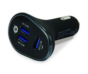 CONCEPTRONIC KFZ-Ladegerat 3Port 31W,3xUSB-A NUEVO