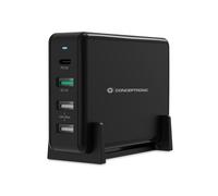`CONCEPTRONIC Ladegerat 4Port 65W,1xUSB-C/3xUSB-A` ACC NUEVO