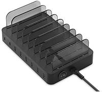 Conceptronic Estación de carga USB OZUL02B PD 6x USB tipo A 2x USB tipo C 75W