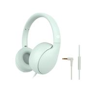 Auriculares Conceptronic PARRIS04GT con cable, micrófono in-line, plegables y verdes