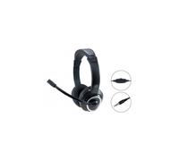 HEADSET CONCEPTRONIC POLONA CONEXION JACK 3.5MM MICROFONO FLEXIBLE CONTROL DE VOLUME COLOR NEGRO