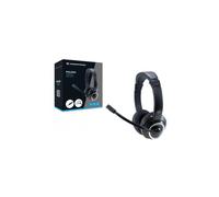 Conceptronic POLONA02BA auricular y casco Auriculares Alámbrico Diadema Juego Negro